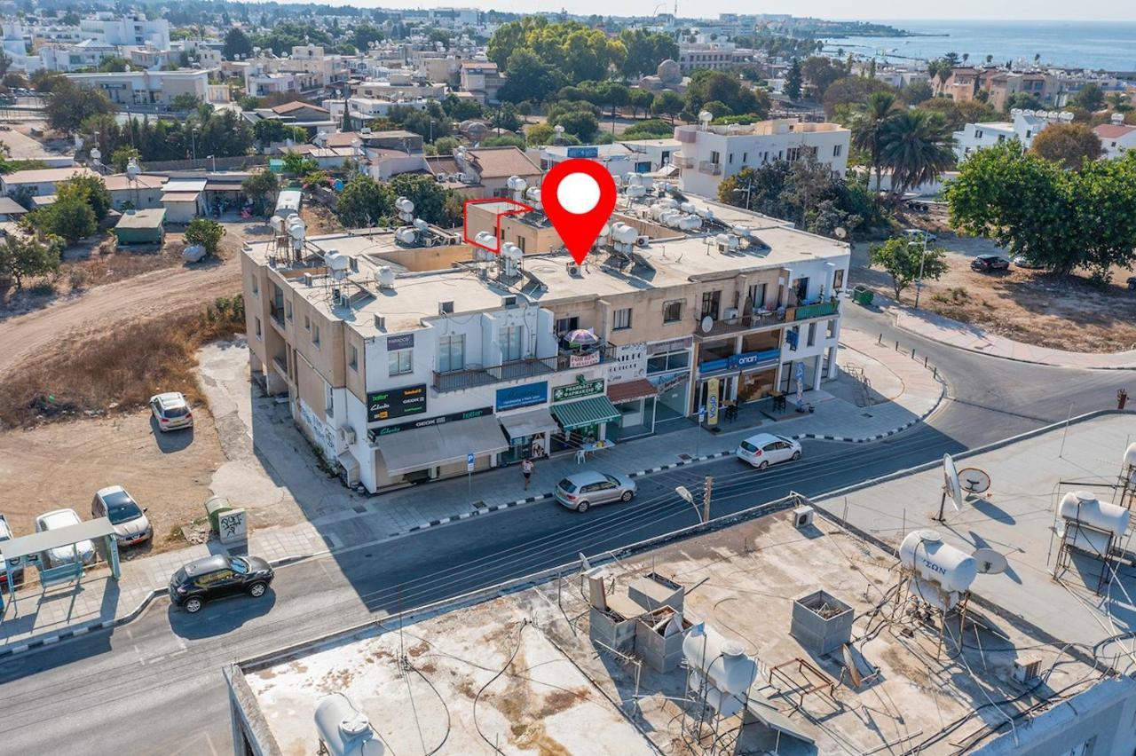 Lovely Ap In The Center Of Kato Пафос Екстериор снимка
